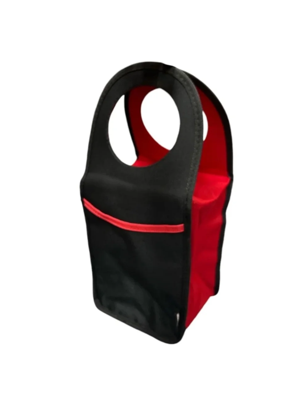 Koozie Brand Black and Red Lunch Tote Bag